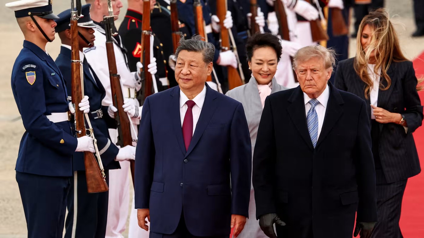 Trump-Xi summit live: US welcomes Chinese president with pomp